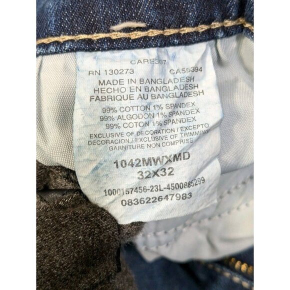 Wrangler 20X Style 42 Vintage Boot Jeans Mens 32x32 (Meas 31x29.5) Western Blue - Picture 5 of 16